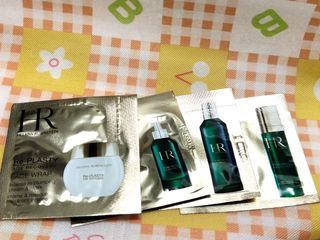 HR赫蓮娜 植萃綠寶小包 精華露/修護乳液