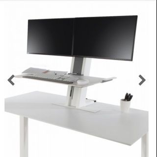 Reduced price - Humanscale height adjustable dual monitor stand (Excludes Monitor)