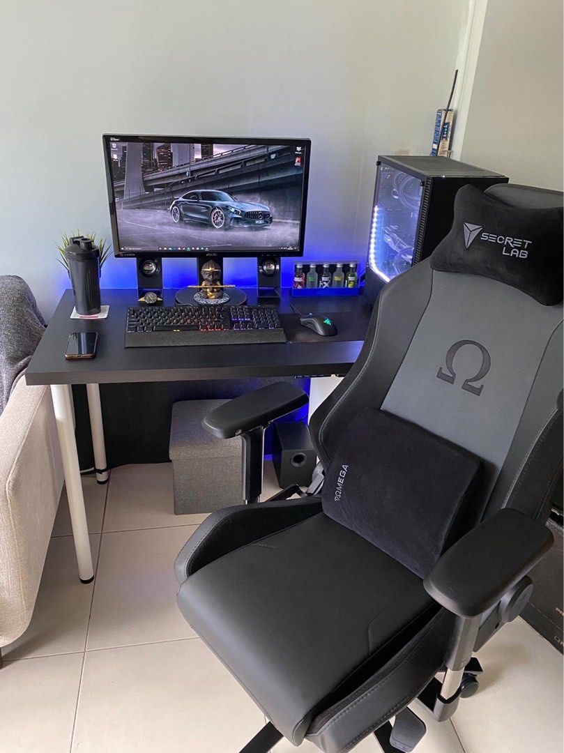 Ikea Alex Desk/ Lagkapten, Furniture & Home Living, Furniture, Tables