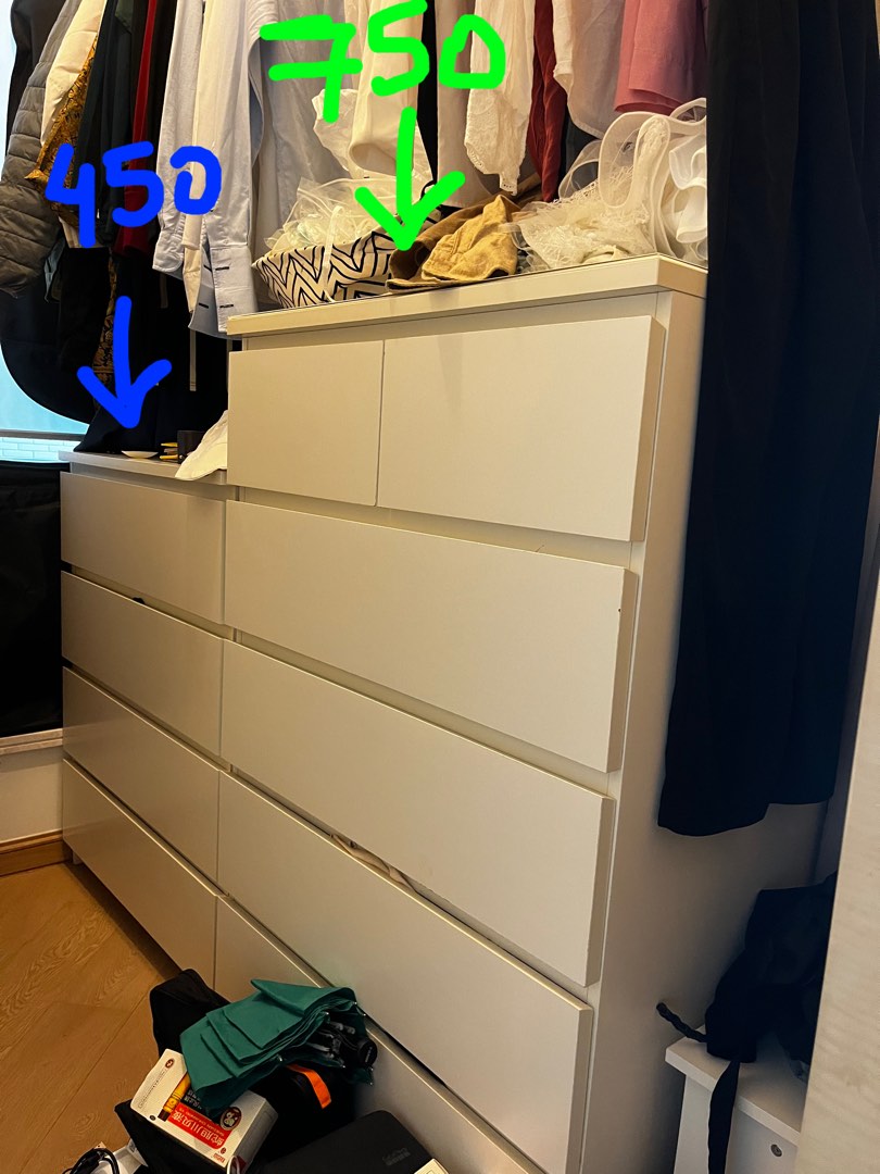 IKEA MALM DRAWERS 50 OFF, 傢俬＆家居, 傢俬, 書櫃、櫃子及架 Carousell