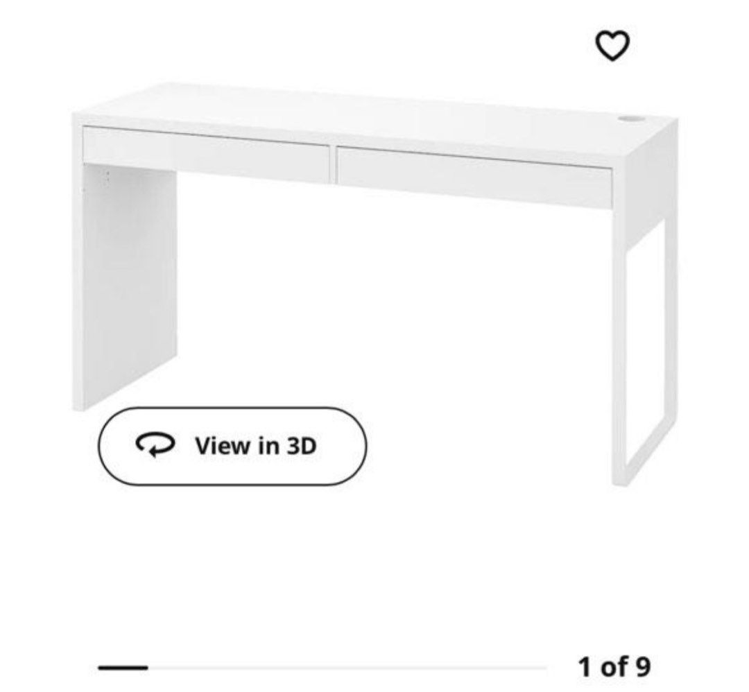 IKEA MICKE Study Table, Furniture & Home Living, Furniture, Tables & Sets on Carousell