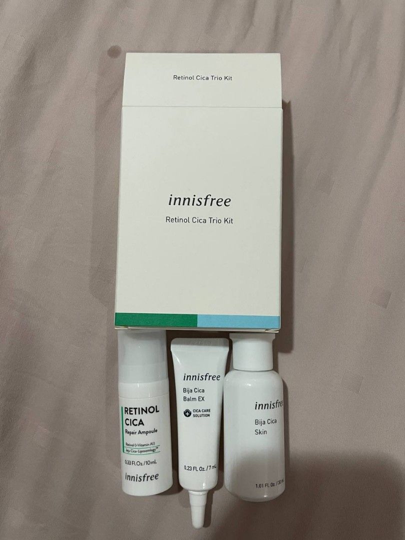 Innisfree Retinol Cica Trio / Duo Kit, Beauty & Personal Care, Face