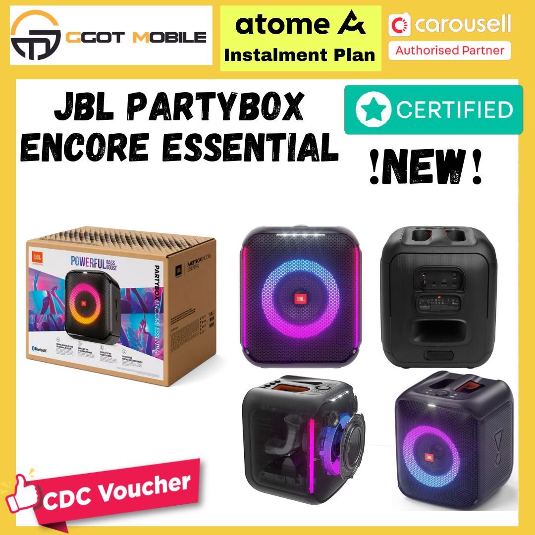 JBL PARTYBOX Encore Essential Portable Speaker Bluetooth Speaker
