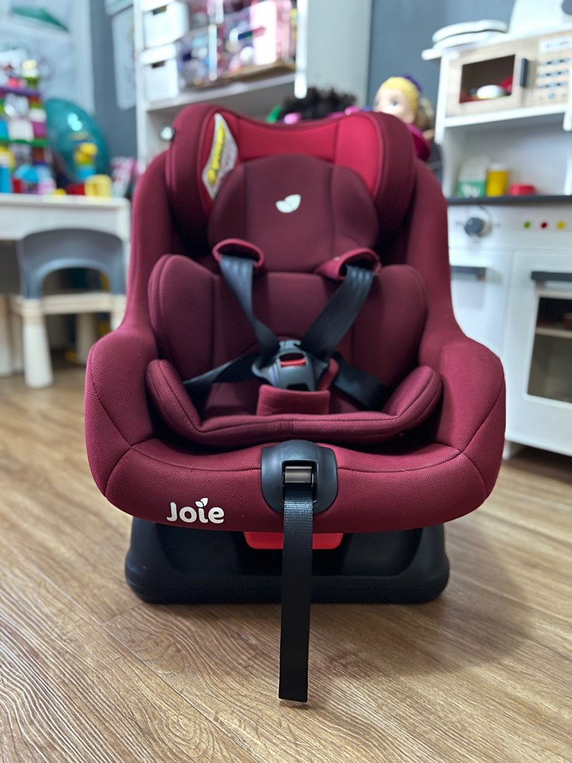 Joie Steadi Carseat, Red (up to 18kg), Babies & Kids, Going Out, Car