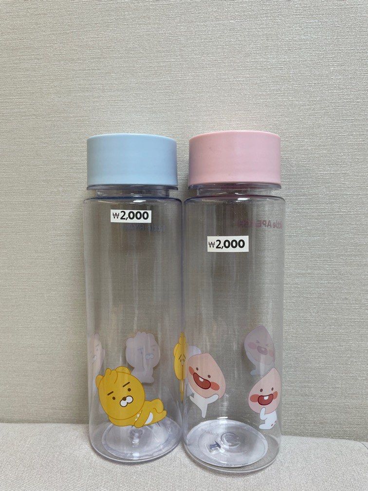 2x Kakao Friends Water Bottle Furniture And Home Living Kitchenware And Tableware Water Bottles 3343