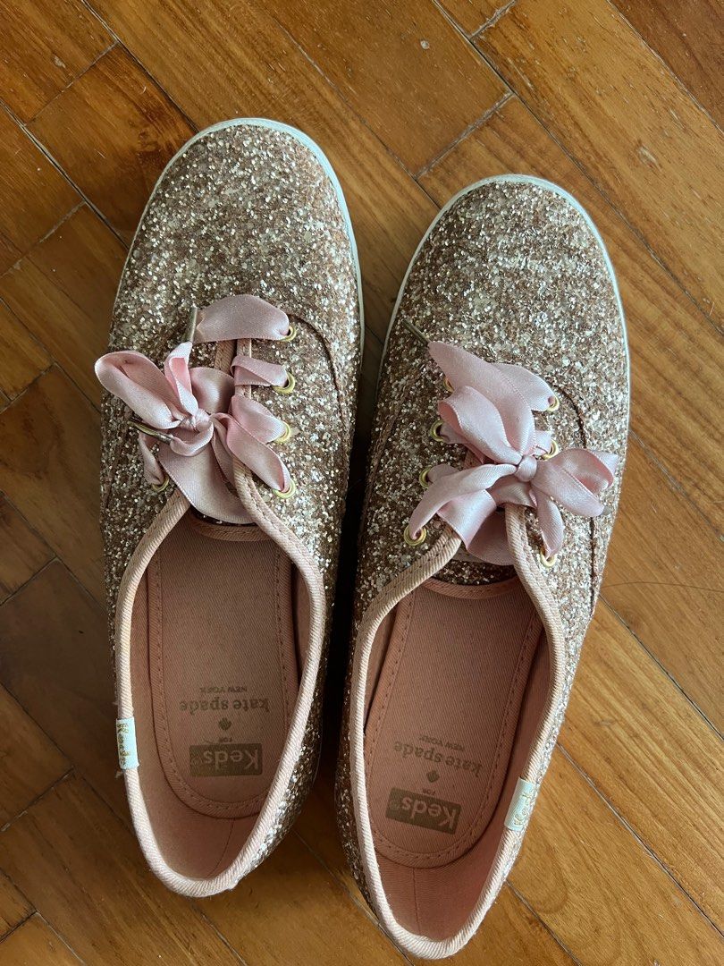 Glitter kate hotsell spade shoes