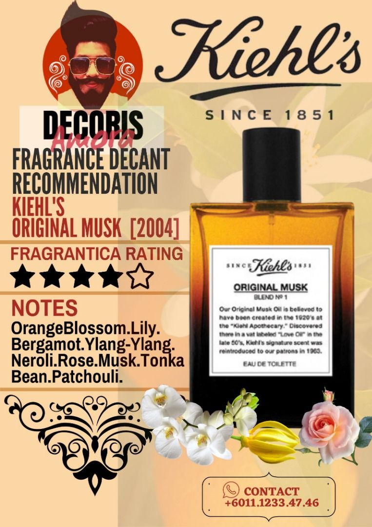 Kiehl's musk parfum shop