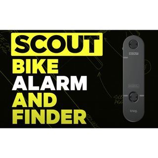 Knog Scout Bike Alarm & Finder (compatible with Apple "find my" app)