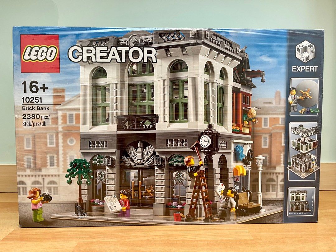 Lego creator expert brick bank 10251 construction set deals
