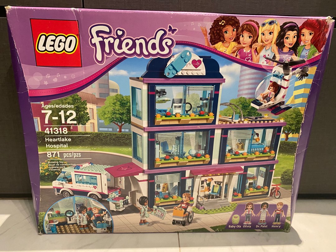 Heartlake hospital shop building kit