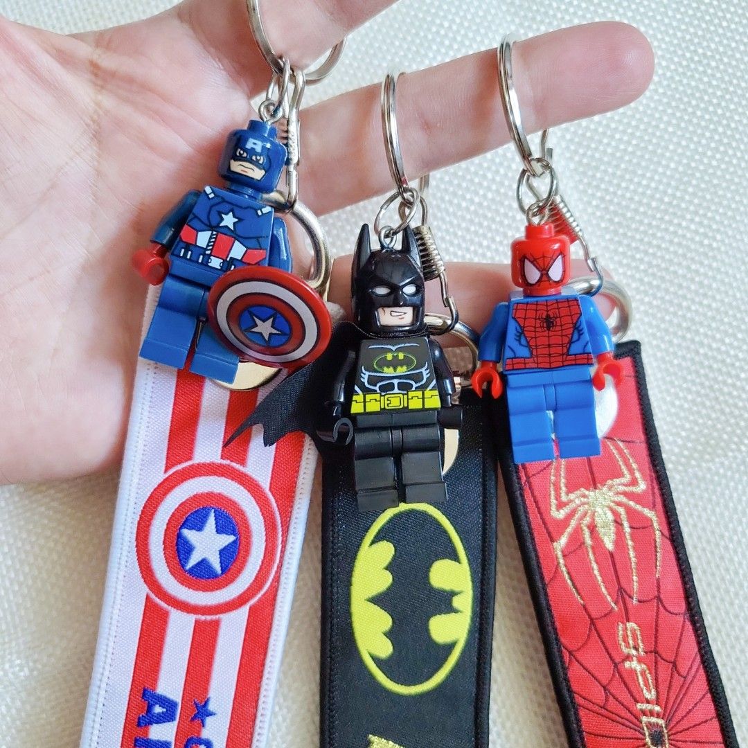 Captain america clearance lego keyring