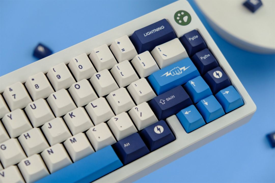 [SG Local Stock] Lightning Keycaps | Cherry Profile | PBT Dye-Sub ...