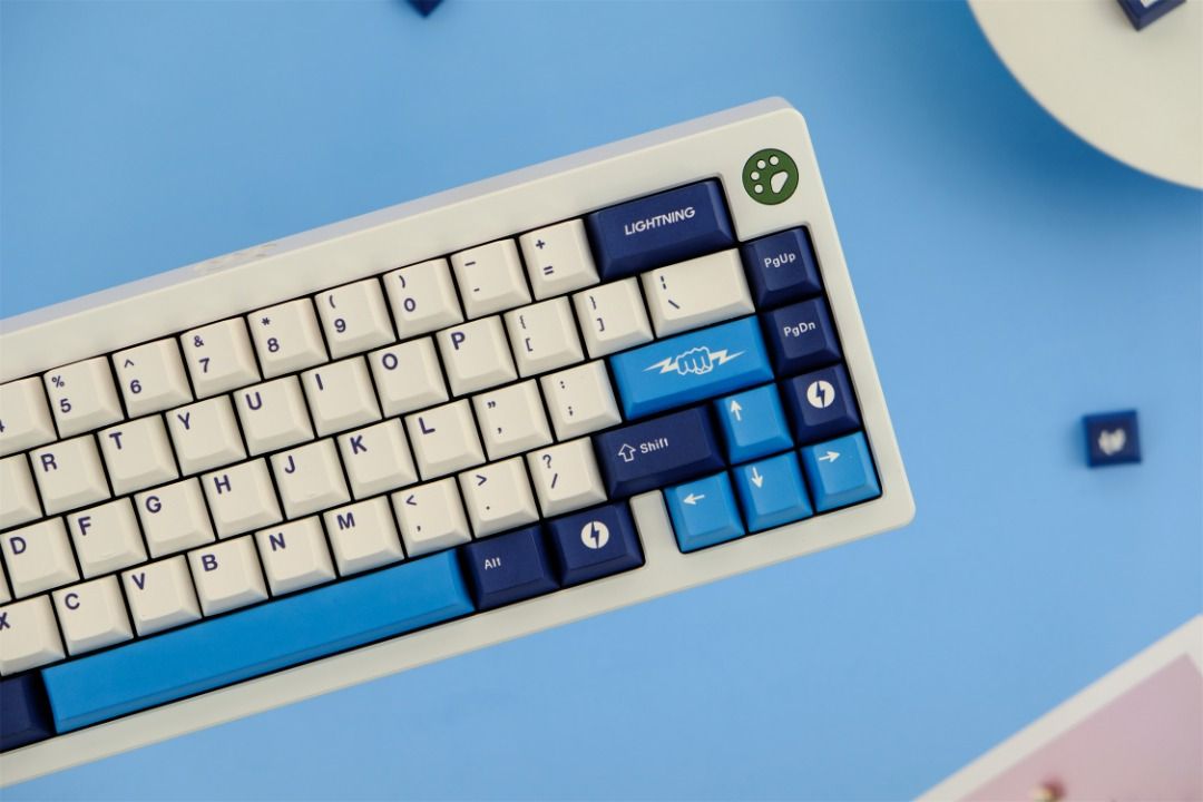 [SG Local Stock] Lightning Keycaps | Cherry Profile | PBT Dye-Sub ...