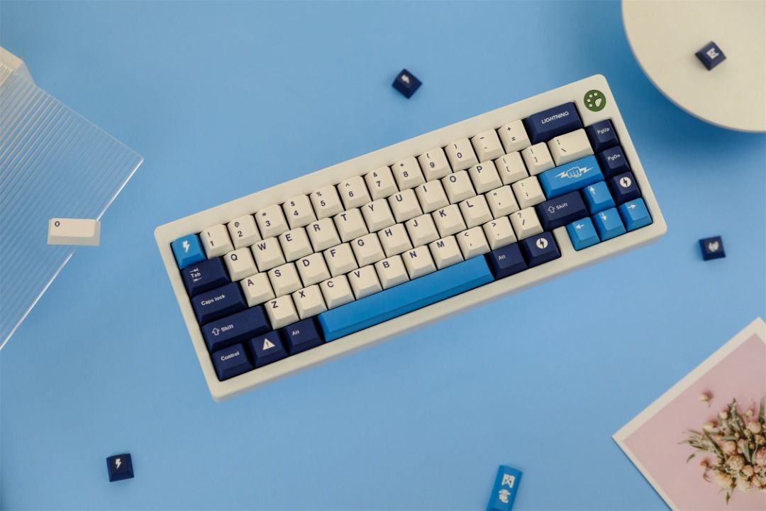 [SG Local Stock] Lightning Keycaps | Cherry Profile | PBT Dye-Sub ...