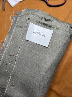 Textile #1: sofa fabric Linen retaso