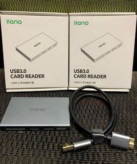 LLANO 5 IN1 OTG CARD READER USB 3.0 5Gbps 512GB SD TF CF MS M2 USB EXTERNAL SDHC CARD READER