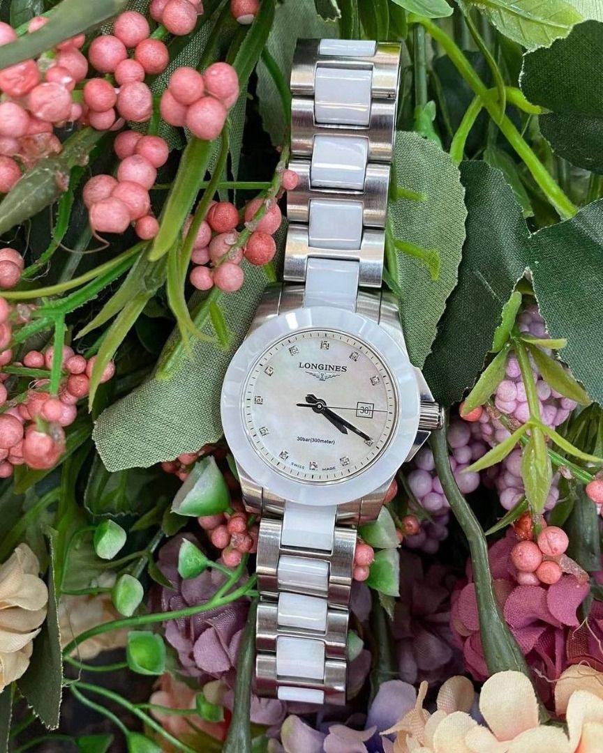 Longines best sale conquest ceramic