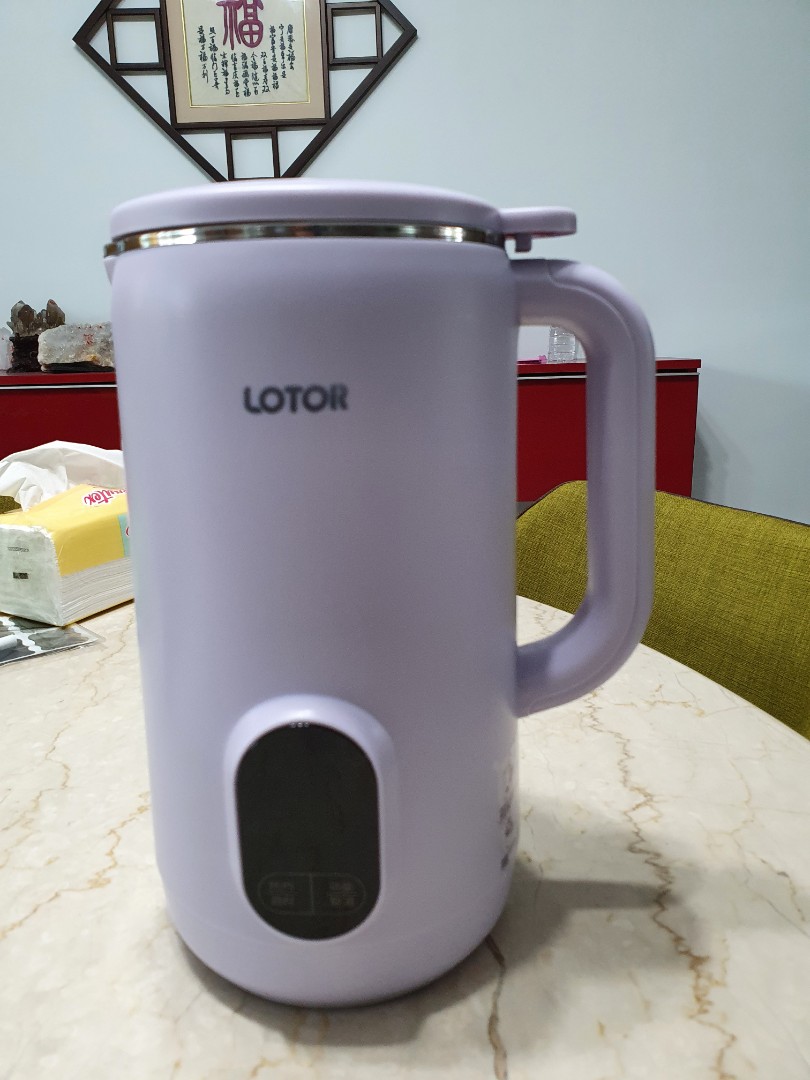 Lotor 800ml soya milk maker & electric juicer ., TV & Home Appliances