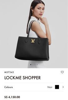 Louis Vuitton lock me tender bag preorder japan 🇯🇵, Luxury, Bags &  Wallets on Carousell