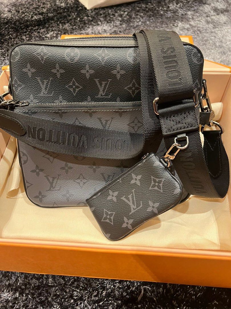 Louis Vuitton Trio Messenger Bag And Pochette Voyage, Luxury, Bags &  Wallets on Carousell
