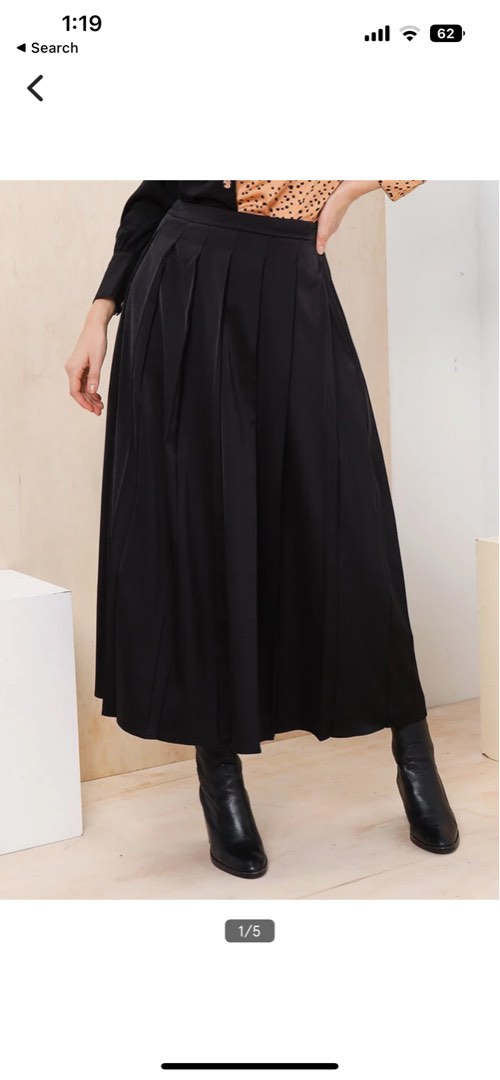 Pleated sales skirt zalora