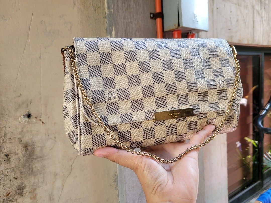 Louis Vuitton Favorite PM Damier Azur, Review, 8 Ways to wear, WIMB