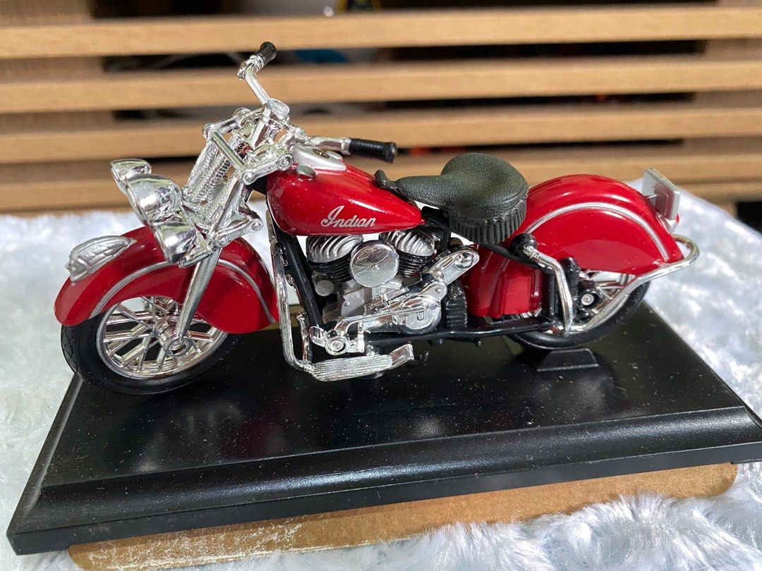 Maisto indian bike Hobbies Toys Toys Games on Carousell