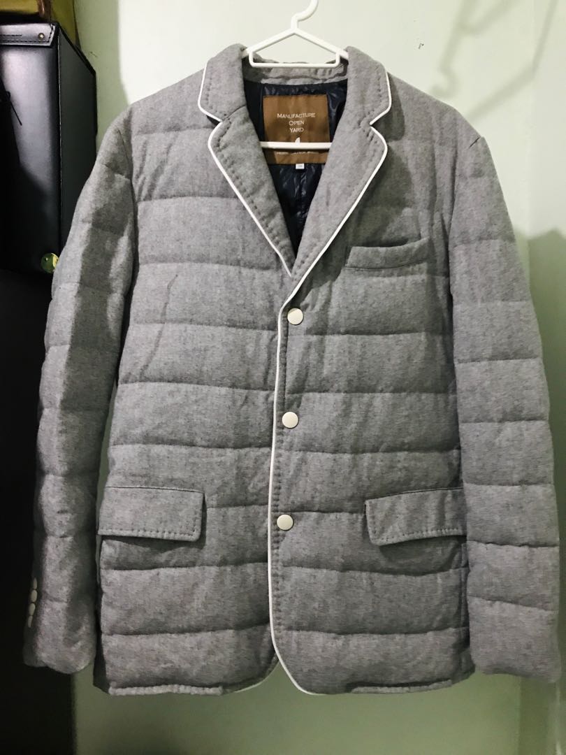 Manufacture Puffer Jacket, Men's Fashion, Coats, Jackets and Outerwear