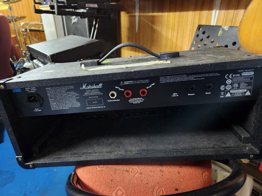 Marshall mg discount fx100