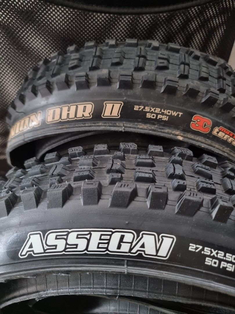 maxxis dhr2 front and rear