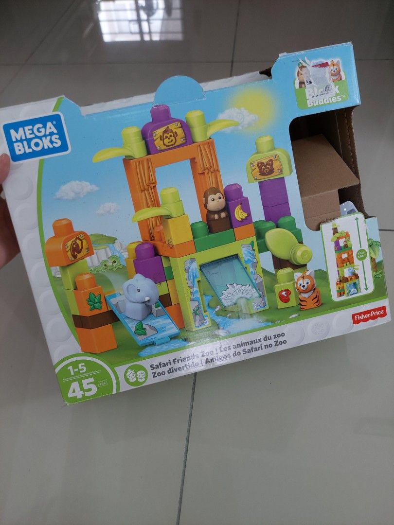 Mega bloks safari friends zoo cheap