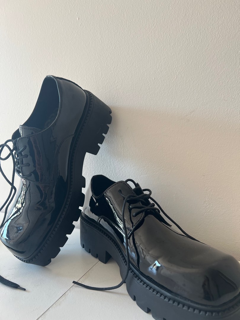 Mens lace up discount pumps