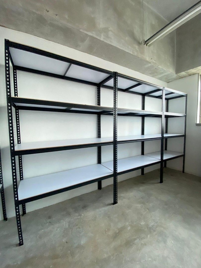 Metal Boltless Storage Rack, Utility, HDB, BTO, Office, Bombshelter ...
