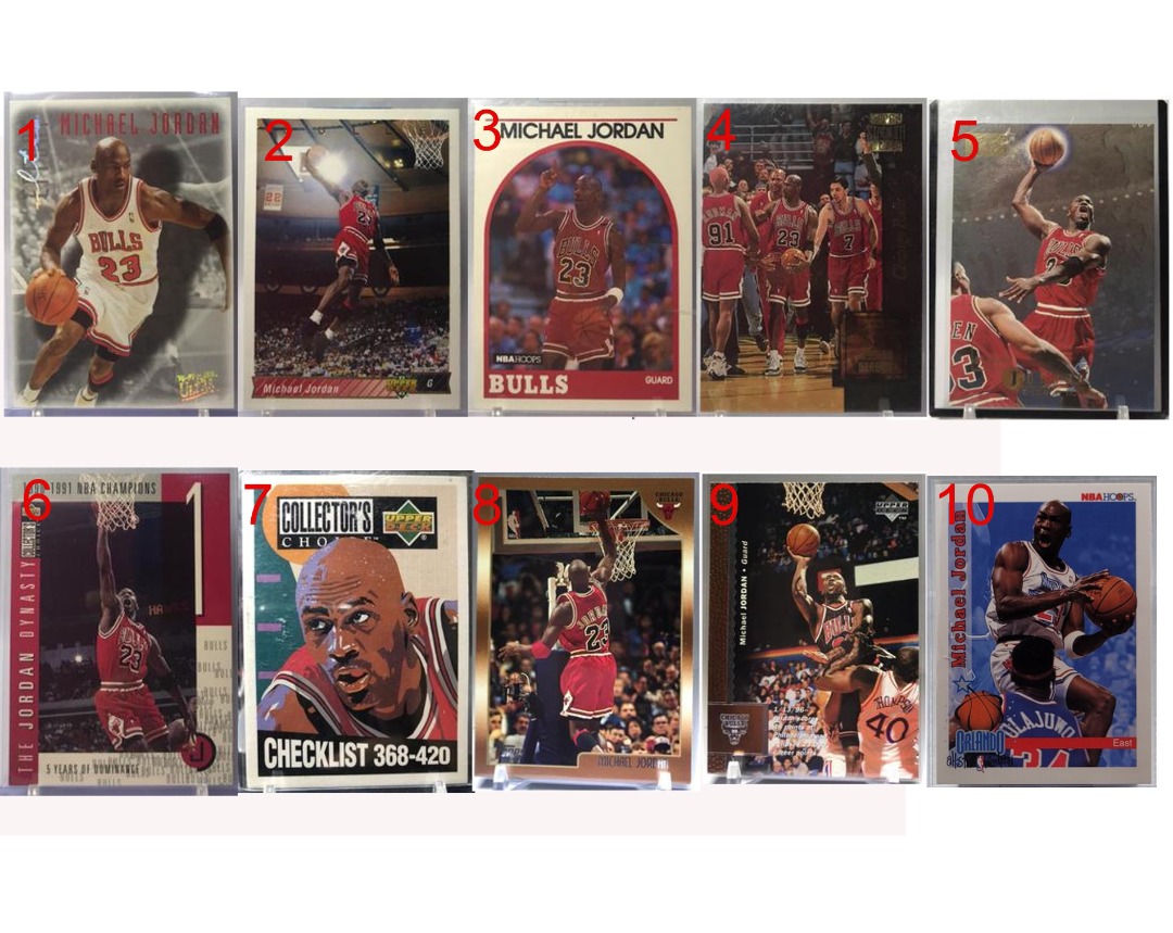 michael jordan nba cards price list