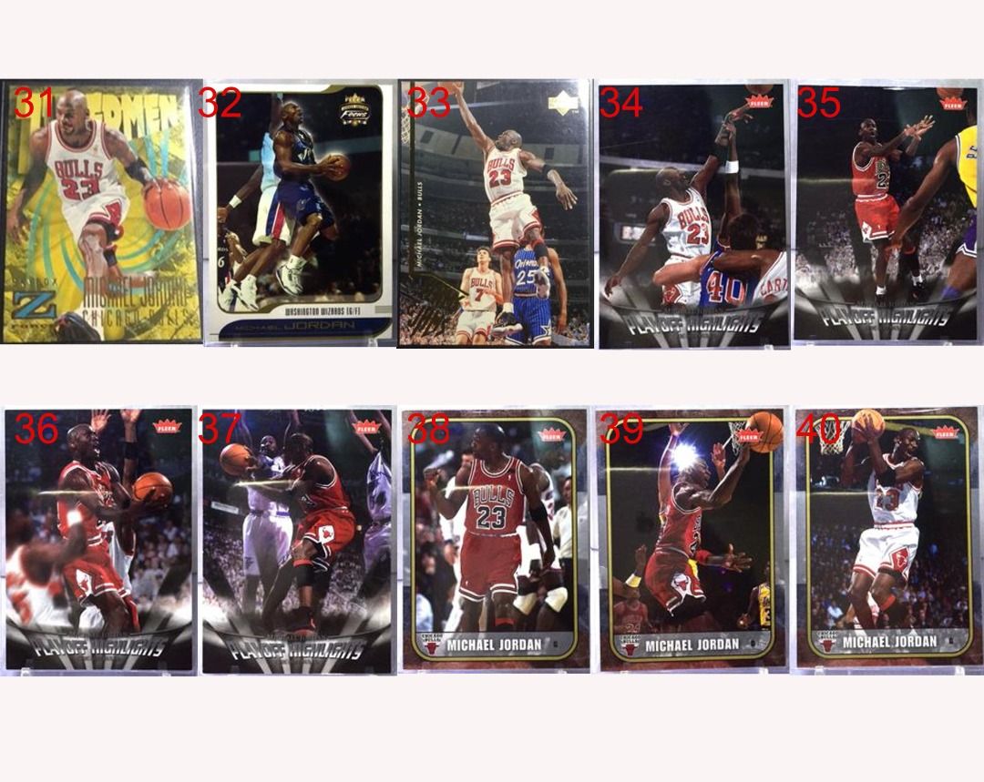 michael jordan nba cards price list