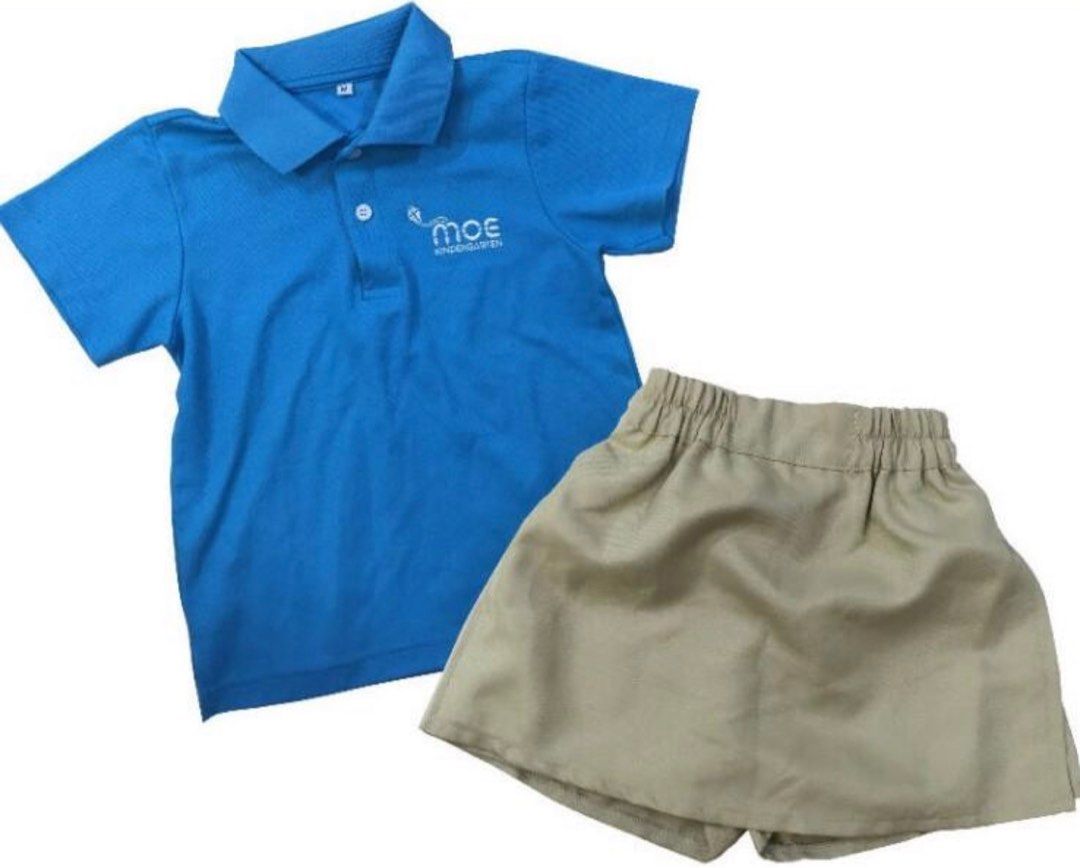 Moe kindergarten uniform, Babies & Kids, Babies & Kids Fashion on Carousell