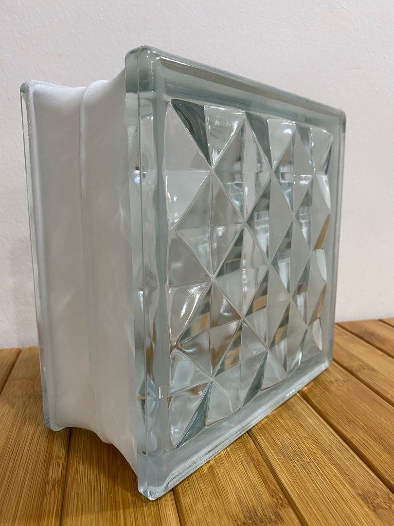 Mulia Glass Blocks, Furniture & Home Living, Home Improvement