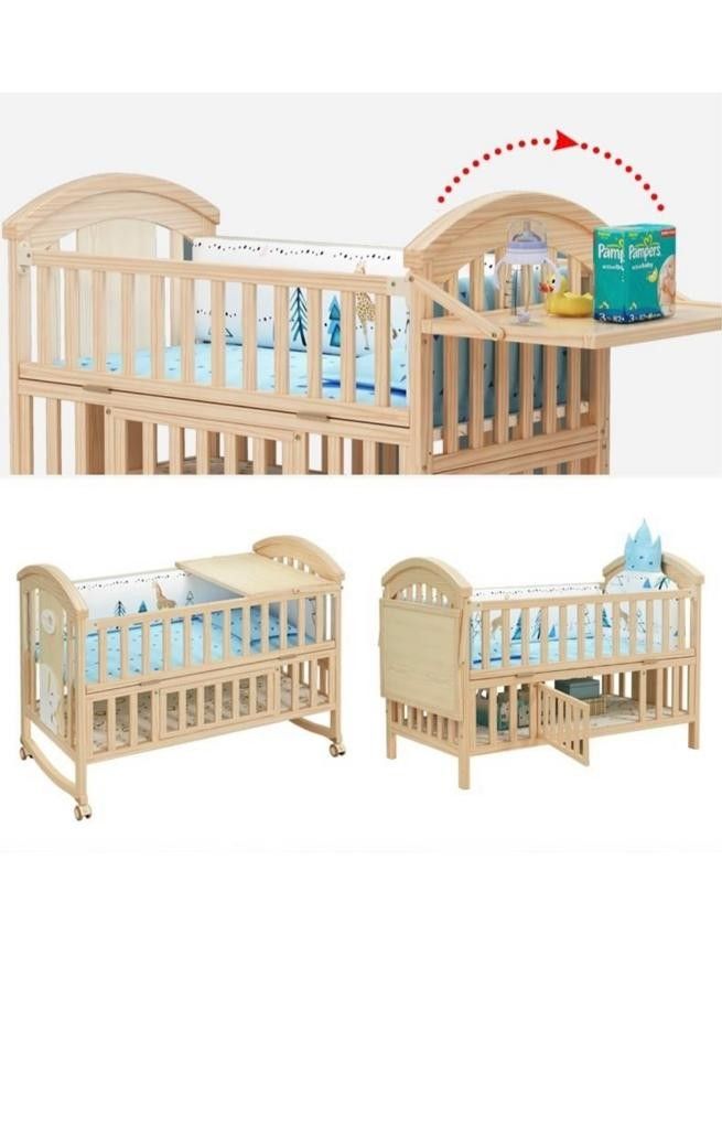 Multi purpose baby cot. Infant to 12 years old, Babies & Kids, Baby Nursery & Kids Furniture