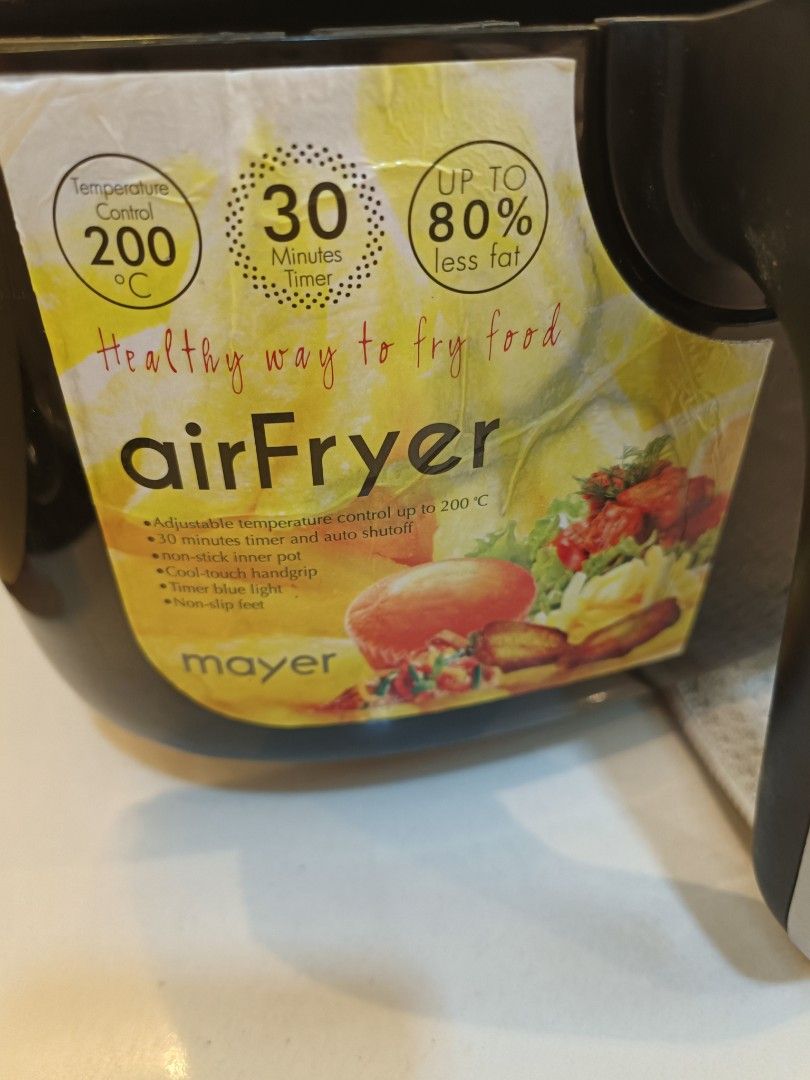 Myer Airfryer 3.5kg, TV & Home Appliances, Kitchen Appliances, Fryers