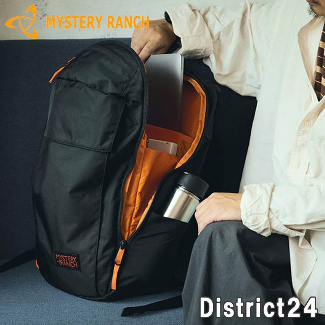 Mystery Ranch District 24 - Black, 男裝, 袋, 背包- Carousell