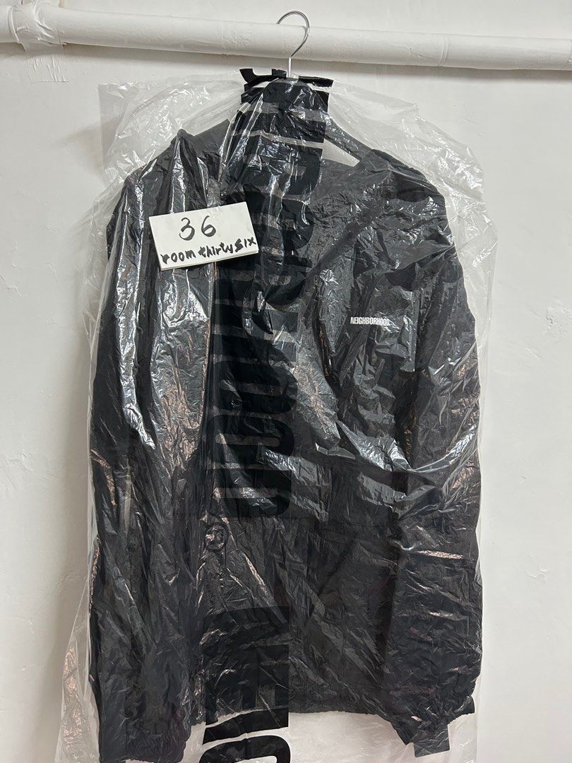 NEIGHBORHOOD 22AW ANORAK JK . 222TSNH-JKM02 NY Black Hooded Jacket