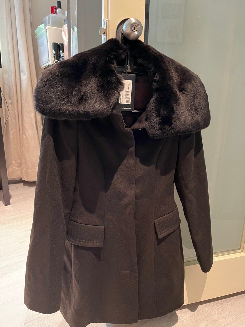 Mens hugo sales boss parka coat