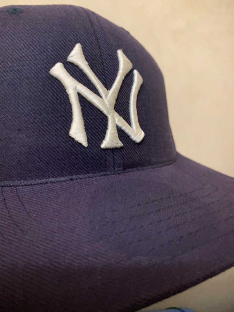 AMERICAN NEEDLE Cooperstown Collection New York NY Yankees Wool Cap Hat | 7  3/4