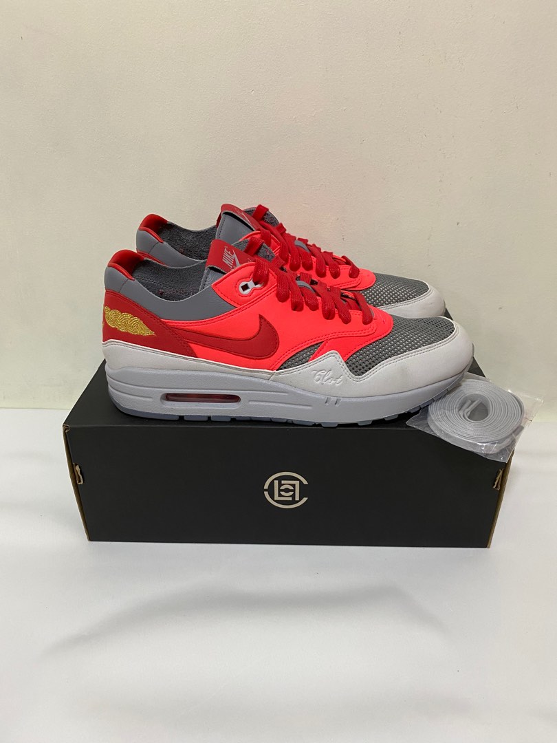 nike air max 1 clot kiss of death solar red