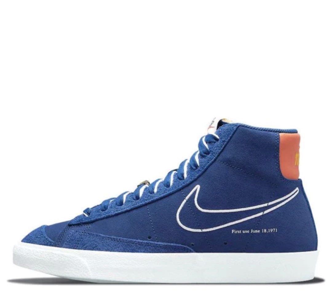 nike mid blazer 77 light blue