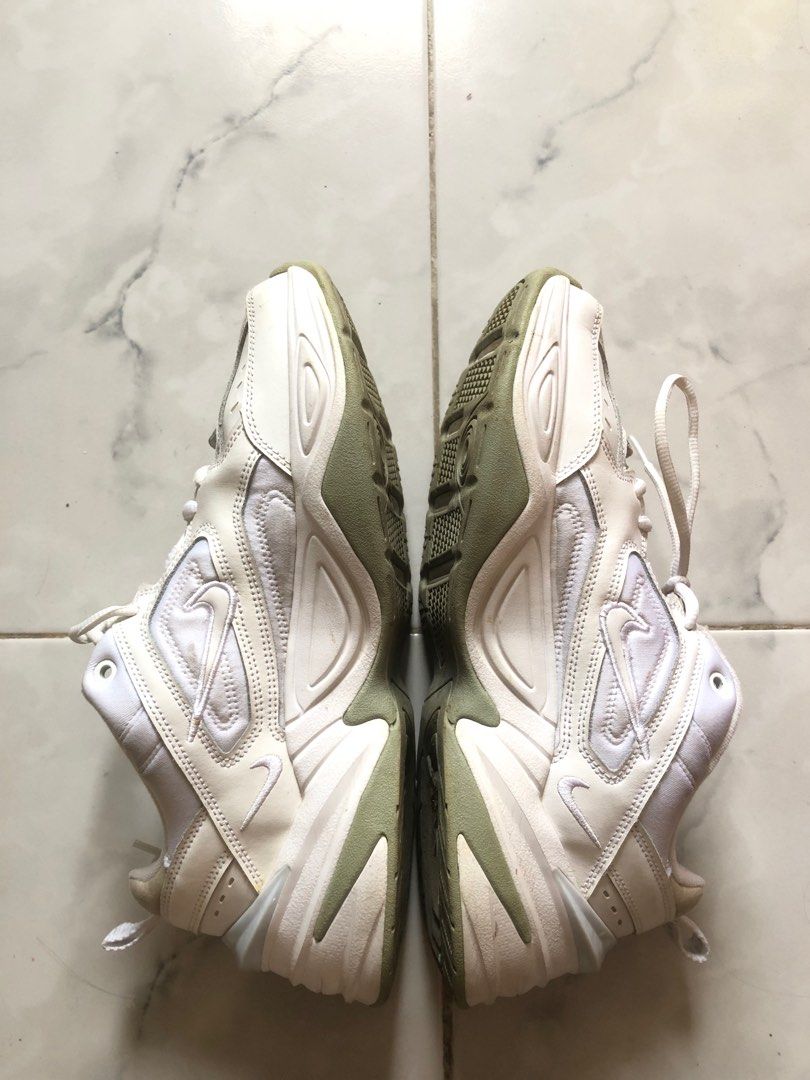 Nike triple white clearance m2k tekno trainers