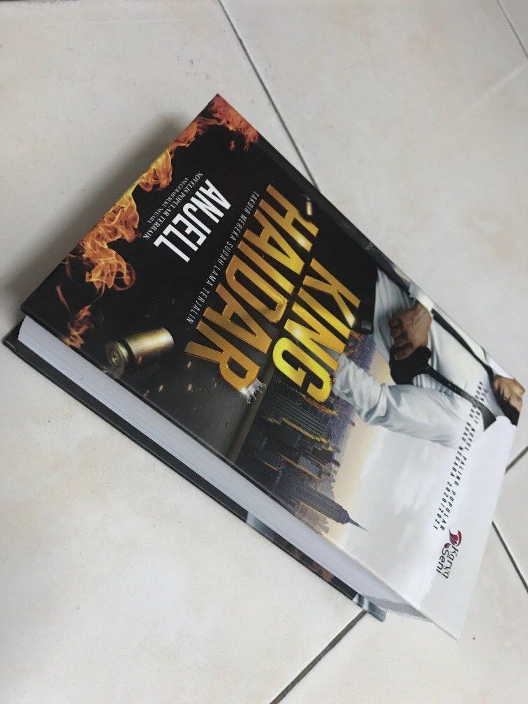 Novel King Haidar Anjell Hard Cover, Hobbies & Toys, Books & Magazines