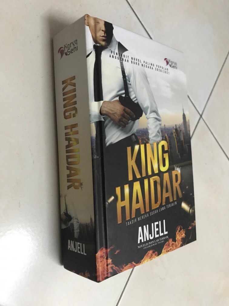 Novel King Haidar Anjell Hard Cover, Hobbies & Toys, Books & Magazines