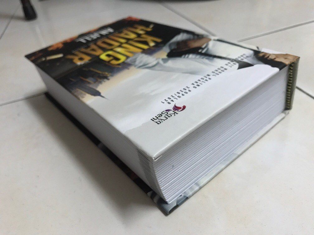 Novel King Haidar Anjell Hard Cover, Hobbies & Toys, Books & Magazines