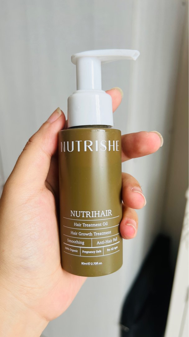 Nutrishe hair treatment oil, Health & Beauty, Hair Care on Carousell